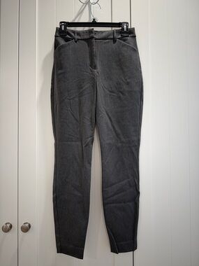 Express Skinny High-Rise Women's Dress Pants - Charcoal Gray